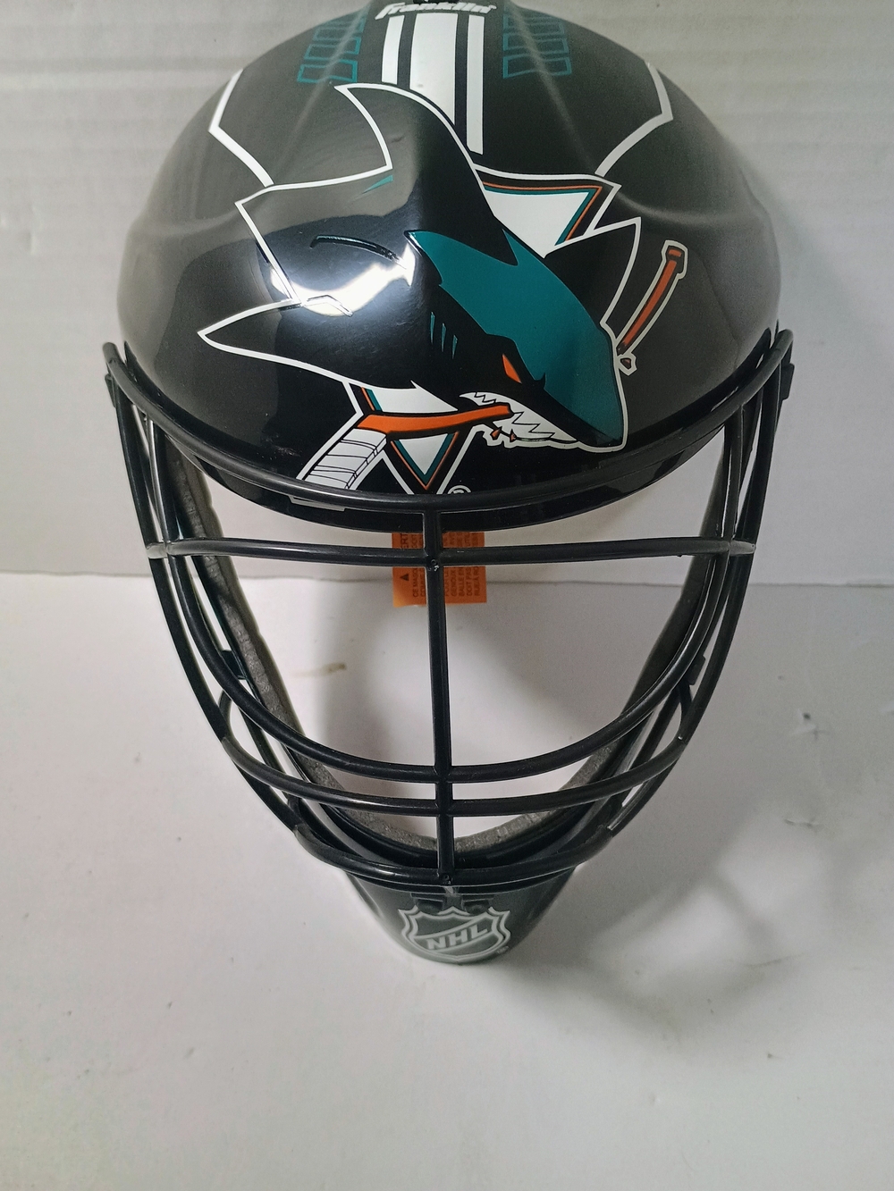 NHL San Jose Sharks Kids Hockey Mask **NOS** WITHOUT PACKAGE**